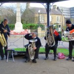 Switching on Silsden Lights - 2011