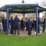 Switching on Silsden Lights - 2011
