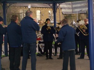 Switching on Silsden Lights - 2011
