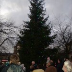 Switching on Silsden Lights - 2011