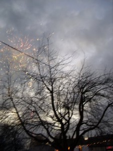 Switching on Silsden Lights - 2011